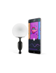 Plug Anal Magic Motion Blanc Noir