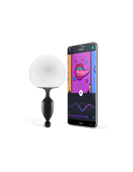 Plug Anal Magic Motion Blanc Noir