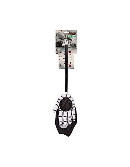 Décoration d'Halloween Trick or Treat Noir 53 x 30 cm Crâne