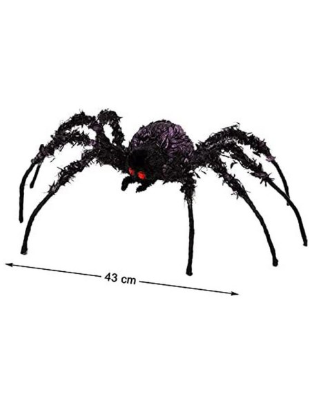 Décoration d'Halloween 43 x 36 cm Araignée