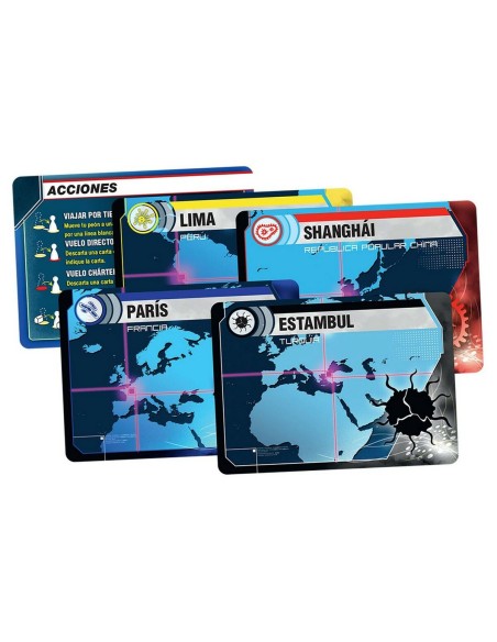 Jeu de société Pandemic Asmodee ZM7101ES (ES)