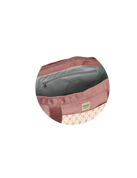 Sac à langer Safta Marsala Rose (46 x 26 x 15 cm)