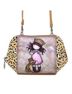 Sac à Bandoulière Gorjuss Léopard (26 x 15,5 x 9,5 cm) 2