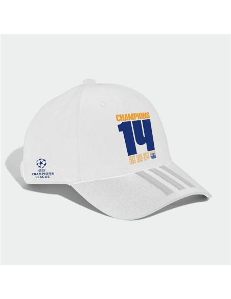 Casquette  de Sport Adidas Real Madrid UCL Champions Blanc (Taille unique)