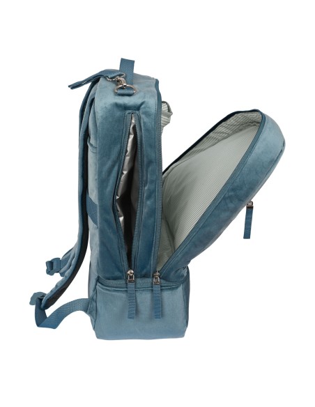 sac accessoires pour bébé Safta Leaves Turquoise (30 x 43 x 15 cm)