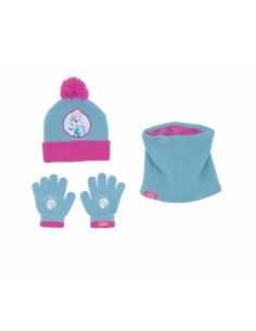 Bonnet, Gants et Echarpe Frozen Memories Bleu