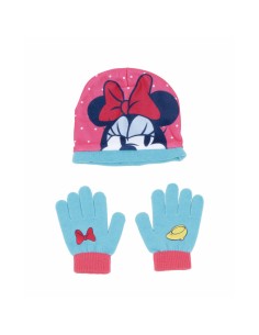 Bonnet et gants Minnie Mouse Lucky Rose