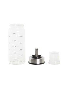 Huilier DKD Home Decor 200 ml 6 x 6 x 16,5 cm Transparent Acier inoxydable Verre Borosilicaté 2