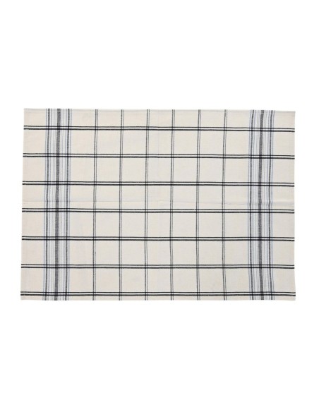 Tablier avec Poche DKD Home Decor 70 x 1 x 85 cm Noir Beige Bleu Coton