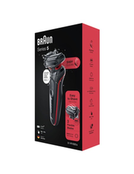 Machine à raser Braun 51-B1000s Rouge