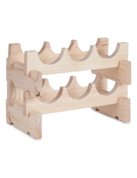 Range Bouteilles Kipit GL6G Naturel 36,5 x 21 x 25 cm 6 bouteilles