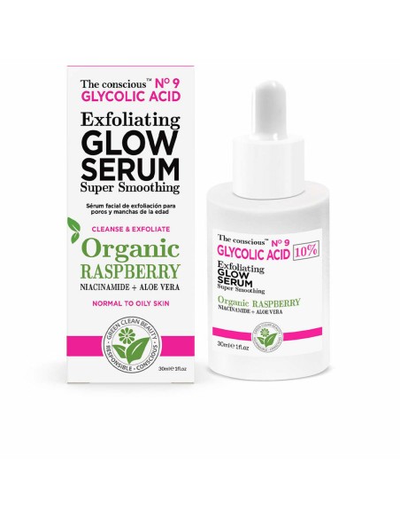 Sérum exfoliant The Conscious Glycolic Acid Framboise 30 ml