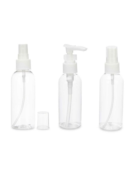 Ensemble de Voyage Berilo CH56289 Blanc Transparent Plastique (36 Unités)