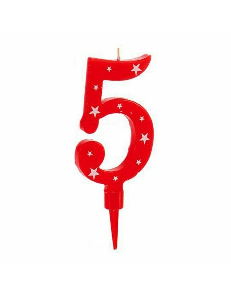 Bougie Numéro 5 (12 Unités)
