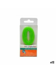 Bougie Anniversaire Numéro 0 (12 Unités)