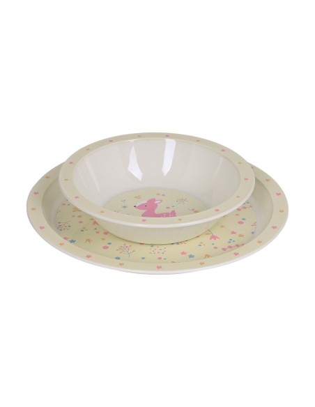 Ensemble Vaisselle pour Enfants Safta Forest Polyuréthane (4 Pièces)