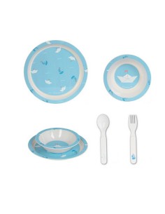 Ensemble Vaisselle pour Enfants Safta Ship Polyuréthane (4 Pièces) 2