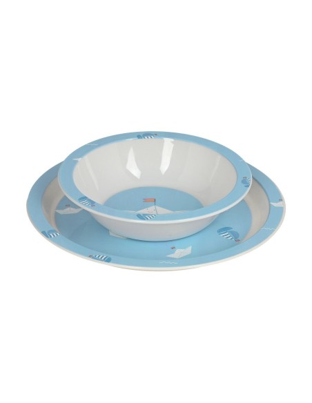 Ensemble Vaisselle pour Enfants Safta Ship Polyuréthane (4 Pièces)