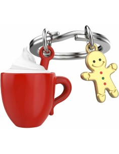 Porte-clés Metalmorphose Hot Chocolate 3,5 x 1 x 9,1 cm Multicouleur