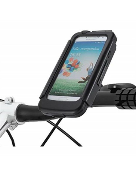 Support Smartphone pour Vélo Muvit 5" Noir Plastique