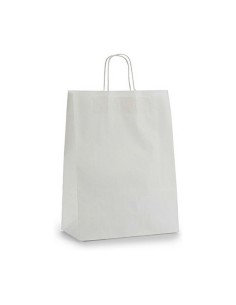 Sac en papier Pincello 32412 Blanc 32 X 12 X 50 cm (25 Unités) 2