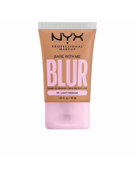 Base de maquillage liquide NYX Bare With Me Blur Nº 09-light medium 30 ml