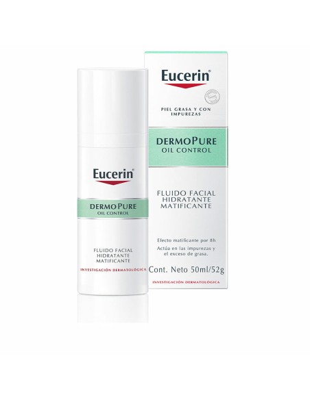 Fluide hydratant et matifiant Eucerin Dermopure 50 ml