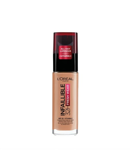 Base de Maquillage Crémeuse L'Oreal Make Up Infaillible Nº 300-ambre (30 ml)