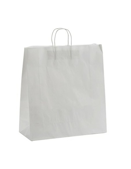 Sac en papier Pincello 46492 Blanc 46 x 16 x 59 cm (25 Unités)