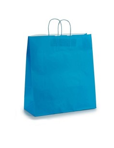 Sac en papier Pincello 46492 Bleu 16 x 57,5 x 46 cm (25 Unités) 2
