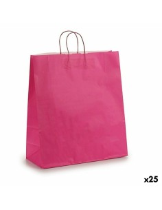 Sac en papier Pincello 46492 Rose 16 x 57,5 x 46 cm 46 x 16 x 59 cm (25 Unités)