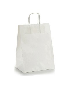 Sac en papier Pincello 24312 Blanc 24 x 12 x 40 cm (25 Unités) 2
