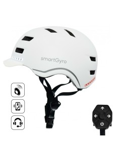 Casque pour Trottinette électrique Smartgyro SMART PRO Blanc