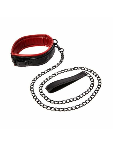 Collier avec Chaîne de Soumission pour Bondage Sportsheets