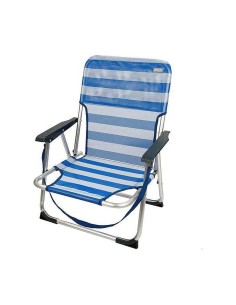 Chaise Pliante Aktive Blanc Blue marine 55 x 35 x 72 cm 44 x 35 x 72 cm
