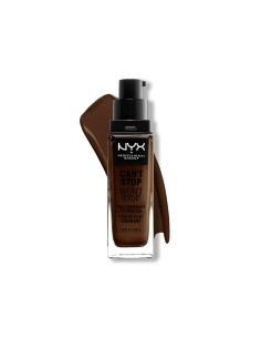 Base de Maquillage Crémeuse NYX Can't Stop Won't Stop Deep Ebony 30 ml