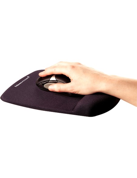 Tapis de Souris avec Repose-poignet Fellowes Noir