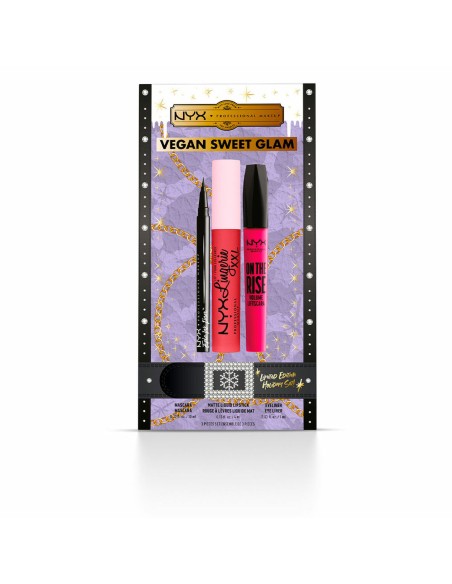 Set de Maquillage NYX Vegan Sweet Glam Édition limitée 3 Pièces