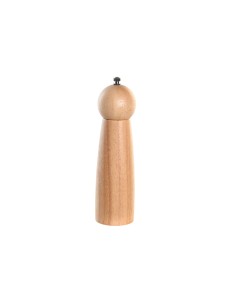 Pot de poivre DKD Home Decor 6 x 6 x 21 cm Naturel Acier inoxydable Bambou