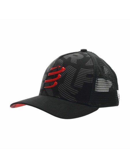 Casquette Unisex Compressport Trucker Noir