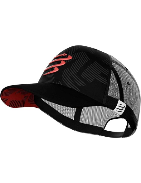 Casquette Unisex Compressport Trucker Noir
