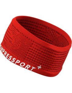 Bandeau de Sport pour la Tête Compressport On/Off Rouge foncé Taille unique 2
