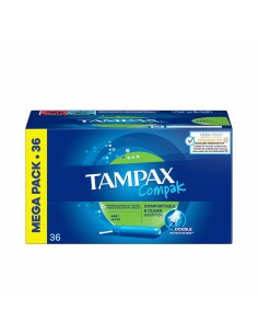 Tampons Super Tampax Compak 36 Unités