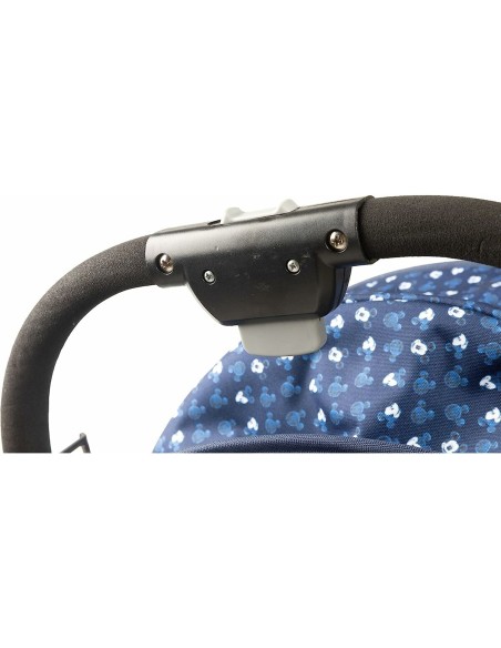 Poussette pour bébé Mickey Mouse CZ10395 Bleu Pliable