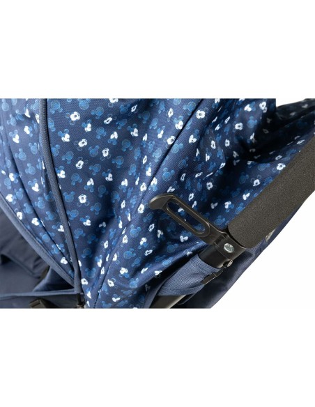 Poussette pour bébé Mickey Mouse CZ10395 Bleu Pliable