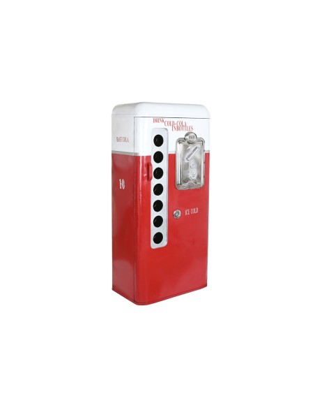 Range Bouteilles DKD Home Decor 70 x 44 x 151 cm Rouge Blanc Fer