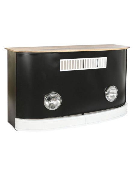 Meuble bar DKD Home Decor Blanc Marron Noir 157 x 52 x 90 cm BAR