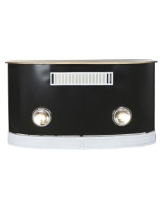 Meuble bar DKD Home Decor Blanc Marron Noir 157 x 52 x 90 cm BAR 2