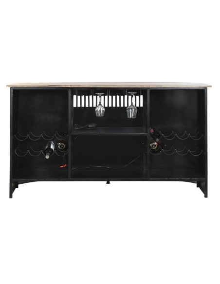 Meuble bar DKD Home Decor Blanc Marron Noir 157 x 52 x 90 cm BAR