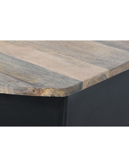 Meuble bar DKD Home Decor Blanc Marron Noir 157 x 52 x 90 cm BAR
